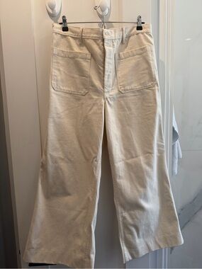Buck Mason Off-White Wide-Leg Jeans